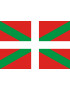 Drapeau Basque - 15x10cm - Sticker/autocollant