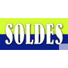 SOLDES V6 - 30x14cm - Sticker/autocollant