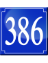 numéroderue386 - classique 10x10cm - Sticker/autocollant
