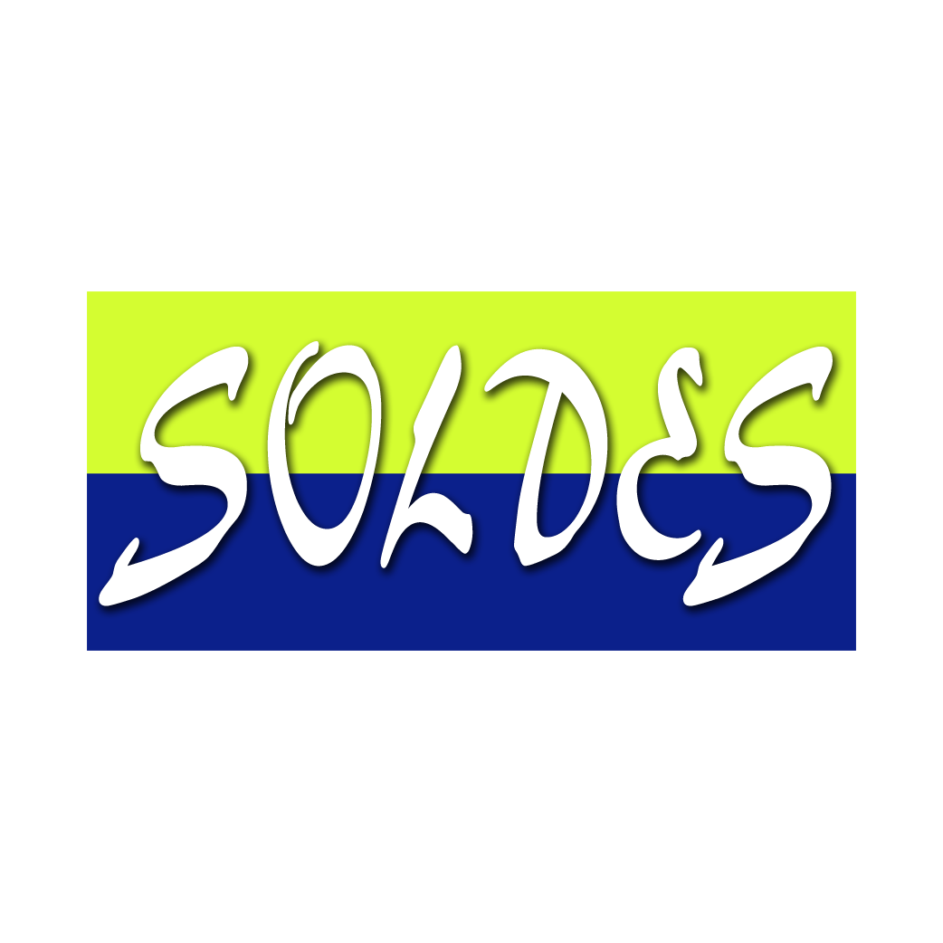 SOLDES V9 - 30x14cm - Sticker/autocollant