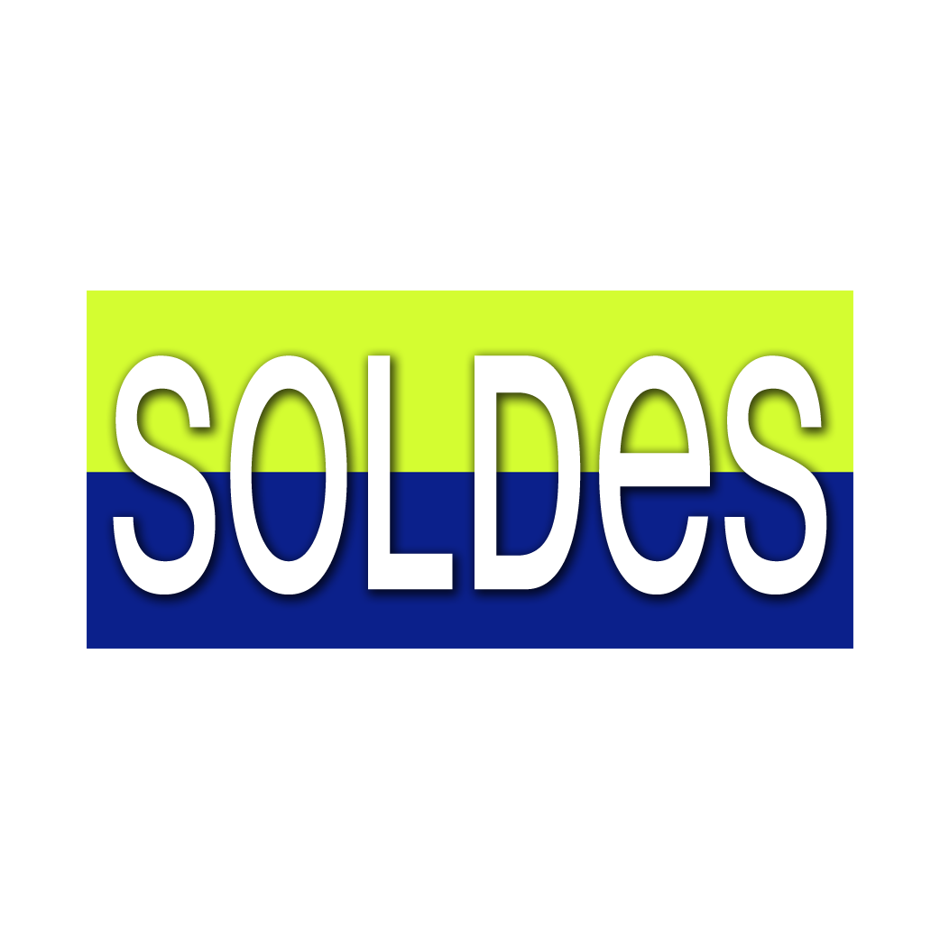 SOLDES V10 - 30x14cm - Sticker/autocollant