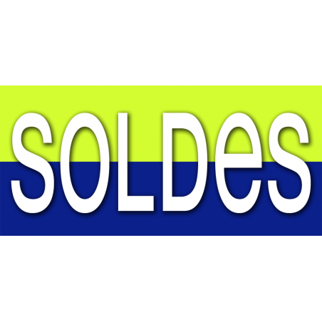 SOLDES V10 - 30x14cm - Sticker/autocollant