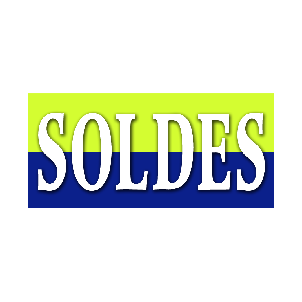 SOLDES V11 - 30x14cm - Sticker/autocollant