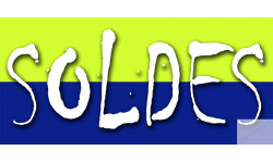 SOLDES V13 - 30x14cm - Sticker/autocollant