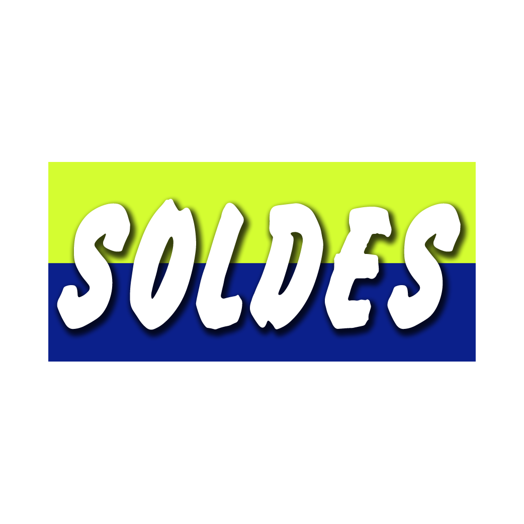SOLDES V16 - 30x14cm - Sticker/autocollant