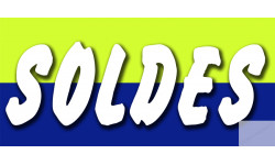 SOLDES V16 - 30x14cm - Sticker/autocollant