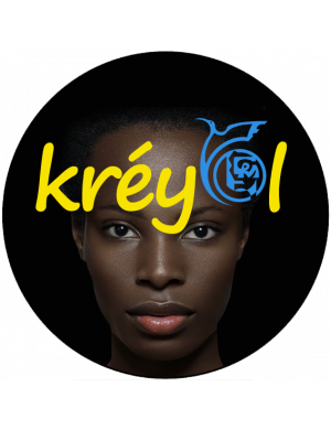 Créole-Kréyol Martinique - 20cm - Sticker/autocollant