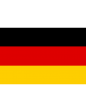 drapeau Allemagne - 15x9.9cm - Sticker/autocollant