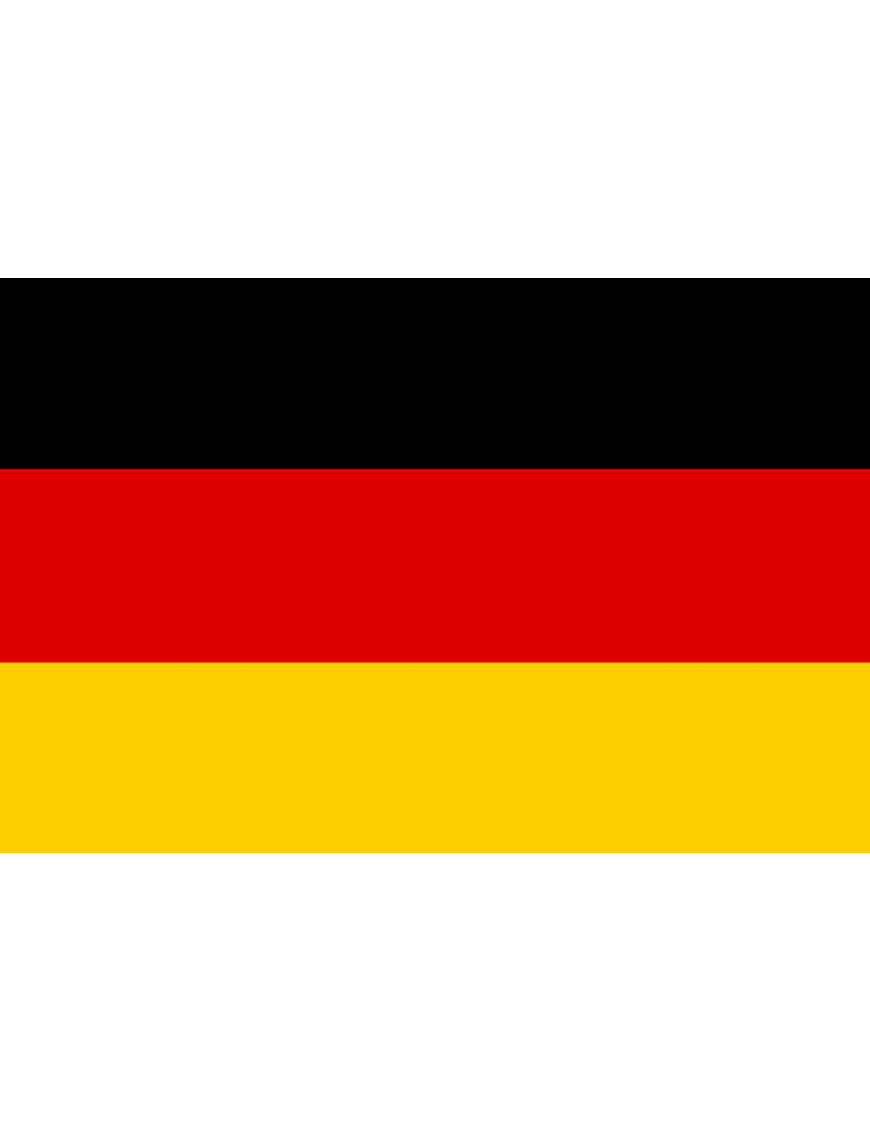 drapeau Allemagne - 5x3.3cm - Sticker/autocollant drapeau Allemagne - 5x3.3cm - Sticker/autocollant