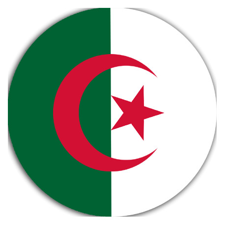 Algérie - 20cm - Sticker/autocollant Algérie - 20cm - Sticker/autocollant