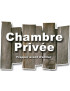 Chambre privée ( 29x21cm) - Sticker/autocollant
