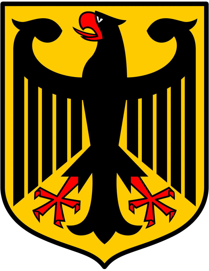 Germany - 15x11.5cm - Sticker/autocollant Germany - 15x11.5cm - Sticker/autocollant