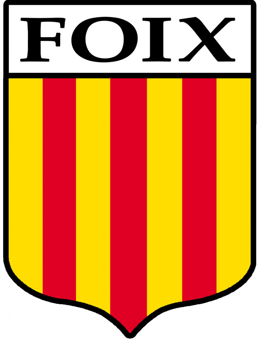 Foix (20x15cm) - Sticker/autocollant Foix (20x15cm) - Sticker/autocollant