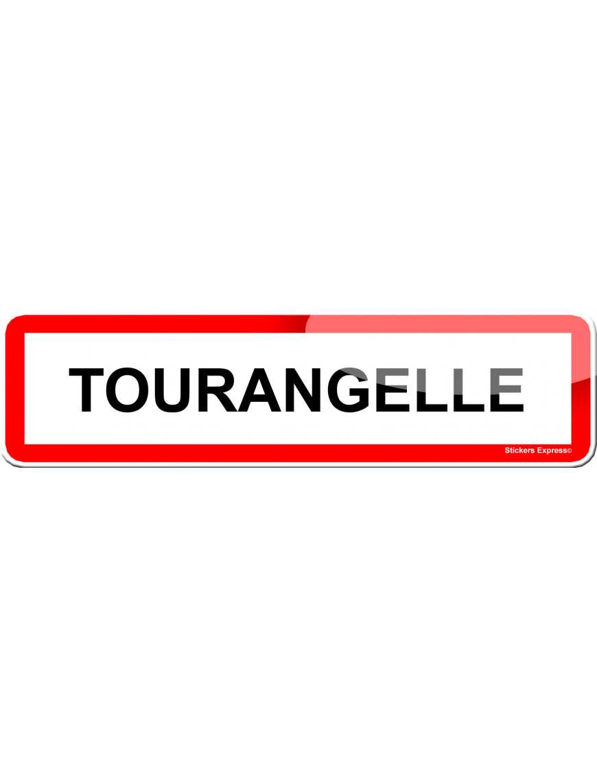Tourangelle (15x4cm) - Sticker/autocollant Tourangelle (15x4cm) - Sticker/autocollant