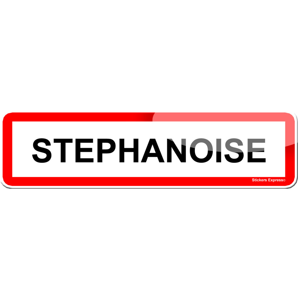 Stéphanoise (15x4cm) - Sticker/autocollant