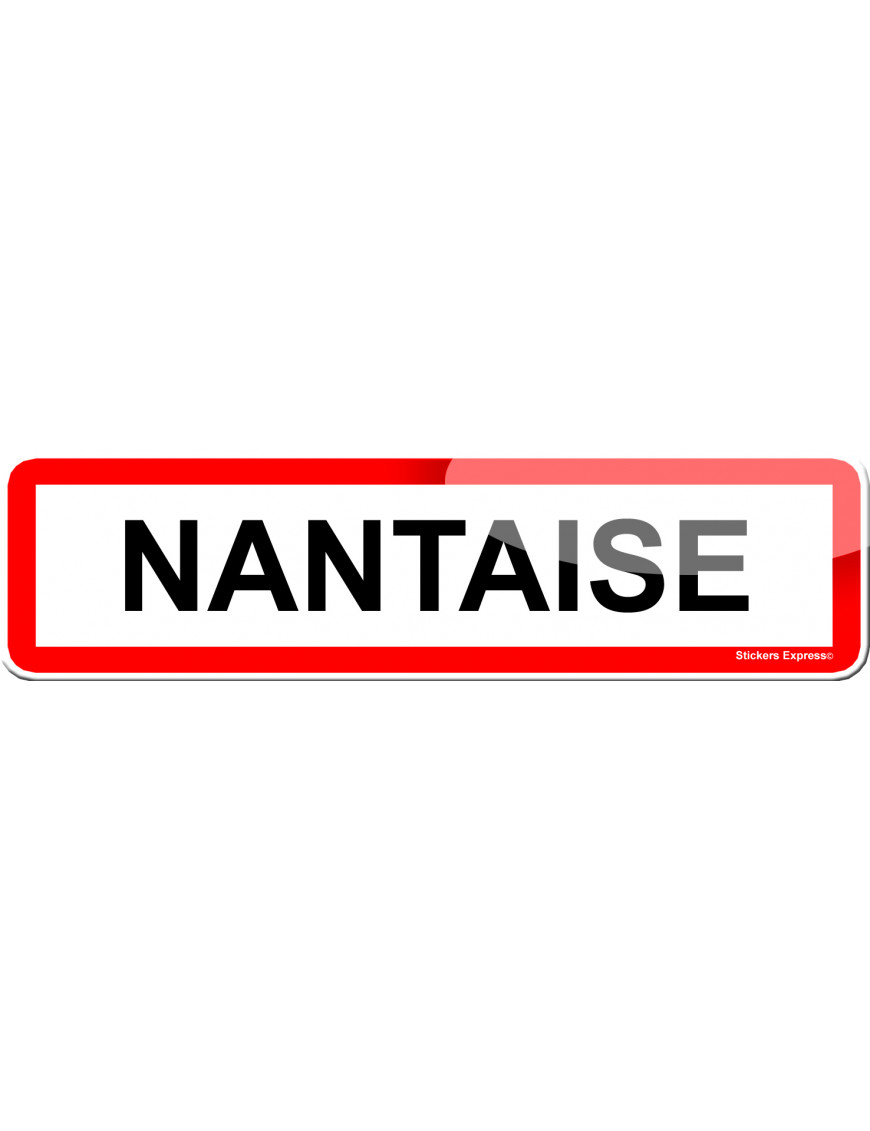 Nantaise (15x4cm) - Sticker/autocollant Nantaise (15x4cm) - Sticker/autocollant