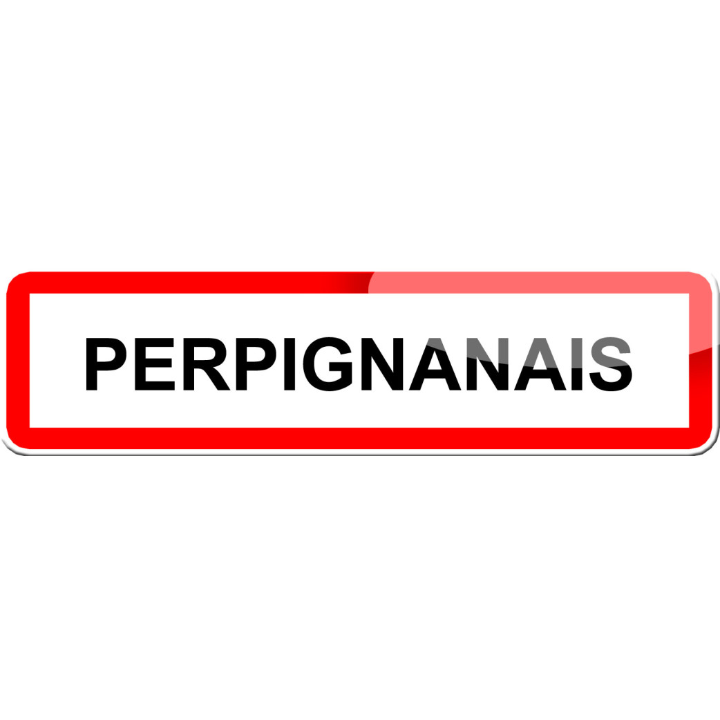 Perpignanais (15x4cm) - Sticker/autocollant
