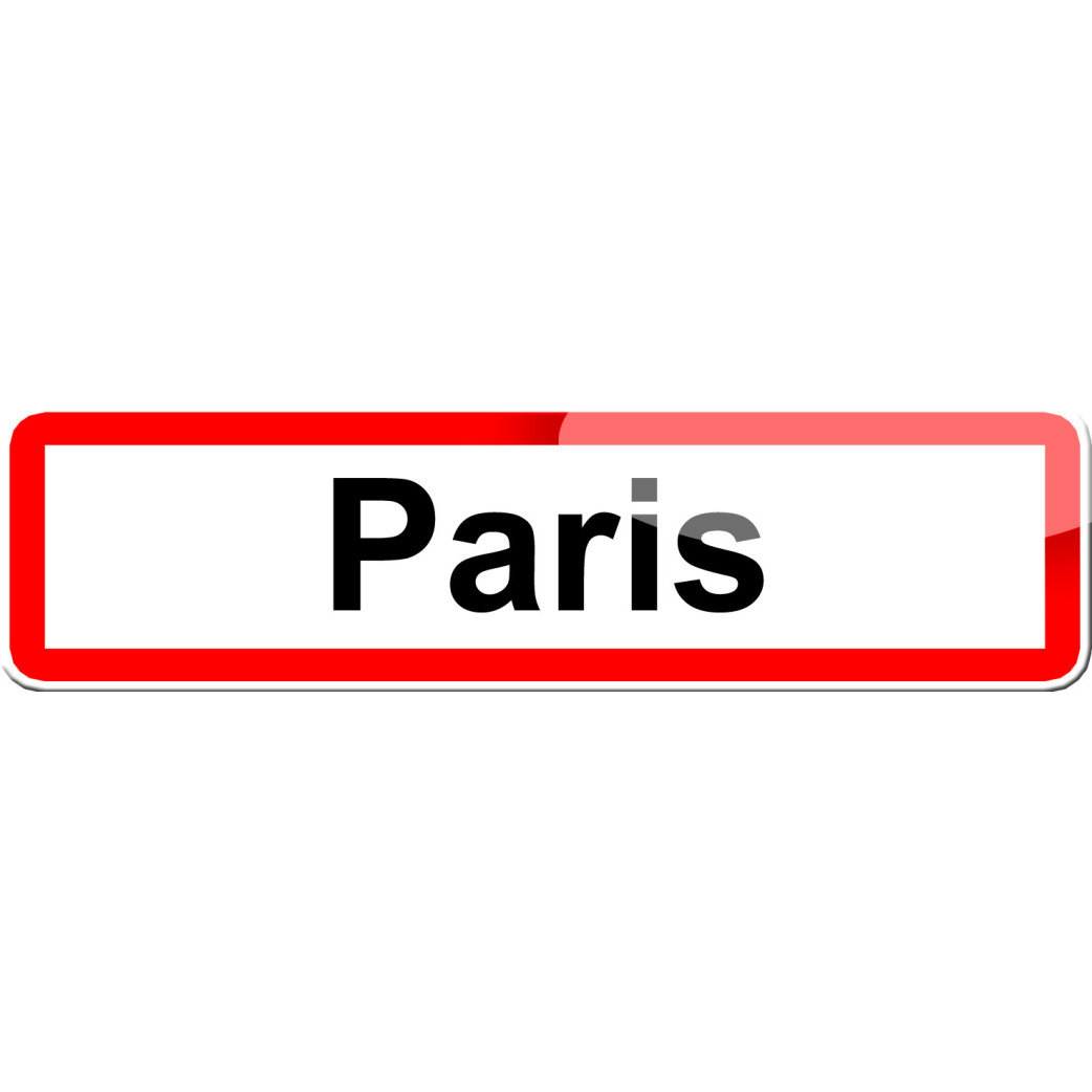 Paris (15x4cm) - Sticker/autocollant
