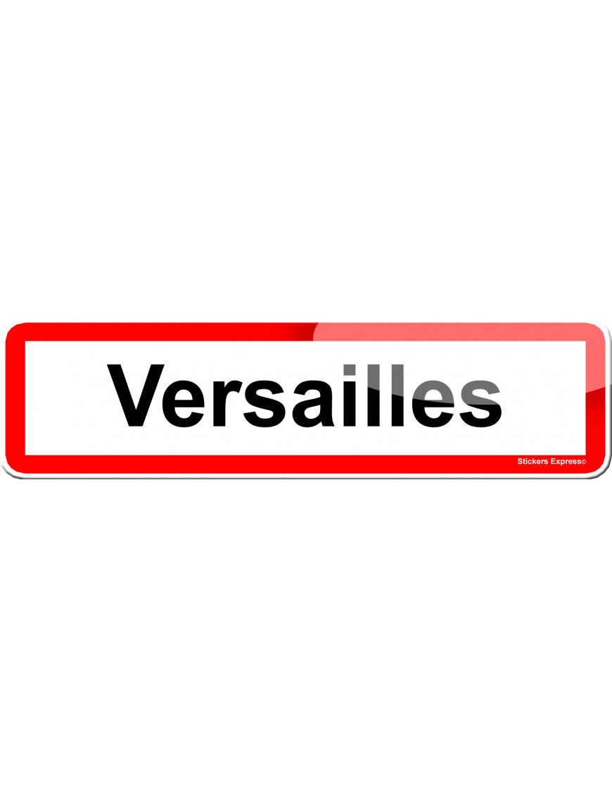 Versailles (15x4cm) - Sticker/autocollant Versailles (15x4cm) - Sticker/autocollant