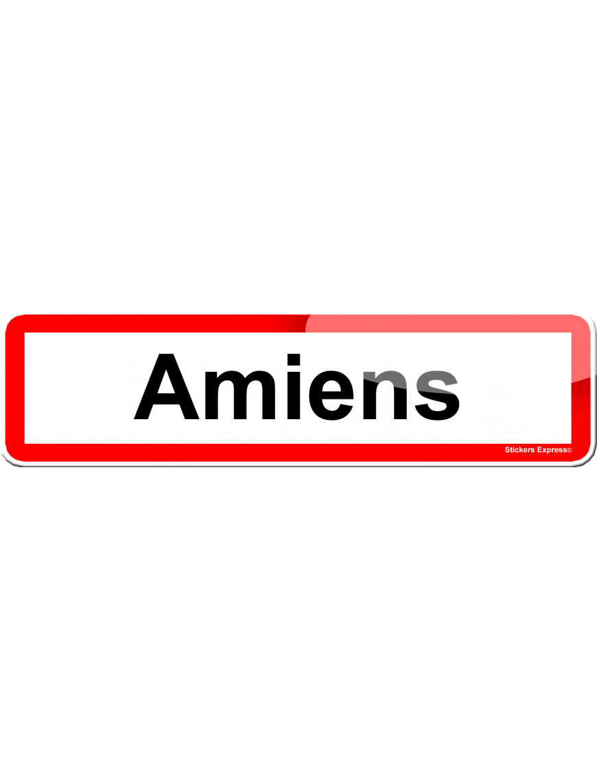Amiens (15x4cm) - Sticker/autocollant Amiens (15x4cm) - Sticker/autocollant