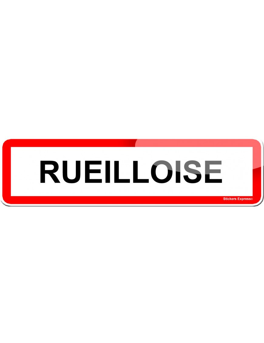 Rueilloise (15x4cm) - Sticker/autocollant Rueilloise (15x4cm) - Sticker/autocollant