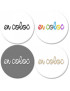 En coloc (4fois 10cm) - Sticker/autocollant