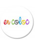 En coloc coloré (10cm) - Sticker/autocollant