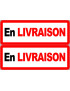 En Livraison (2 fois 29x10cm) - Sticker/autocollant