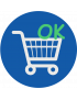 Passage pour caddy OK - 10cm - Sticker/autocollant