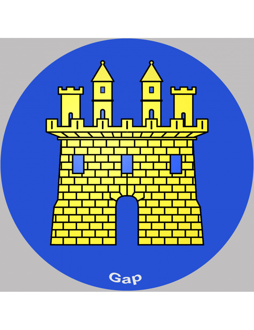 Gap (10cm) - Sticker/autocollant