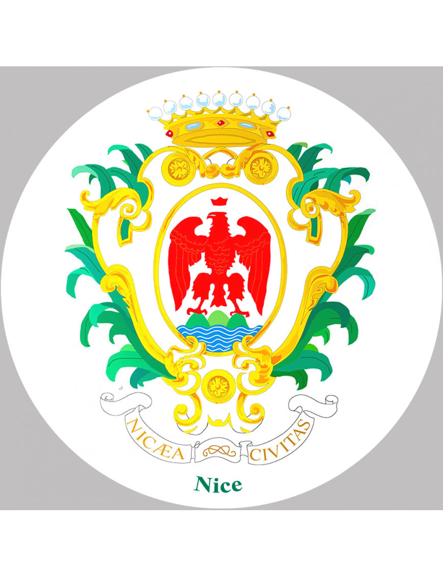 Nice (10cm) - Sticker/autocollant