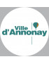 Annonay (5cm) - Sticker/autocollant