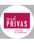 Privas (5cm) - Sticker/autocollant