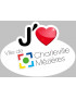 j'aime Charleville-Mézières (15x11cm) - Sticker/autocollant