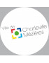 Charleville-Mézières (20cm) - Sticker/autocollant