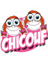 Chicouf soeurettes - 15x13cm - Sticker/autocollant