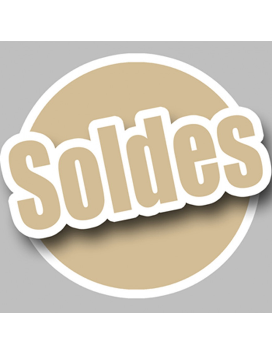 Soldes Couleur Imitation Or (20cm) - Sticker/autocollant