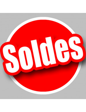 Soldes Rouge (20cm) Sticker/autocollant