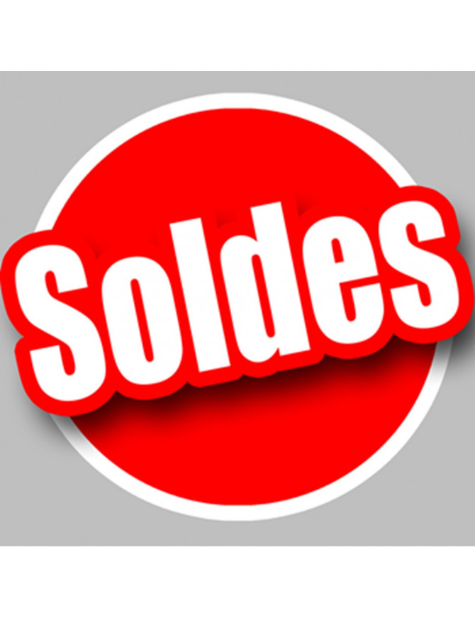 Soldes Rouge (20cm) Sticker/autocollant