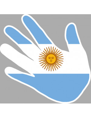 Argentine - 17x17cm - Sticker/autocollant