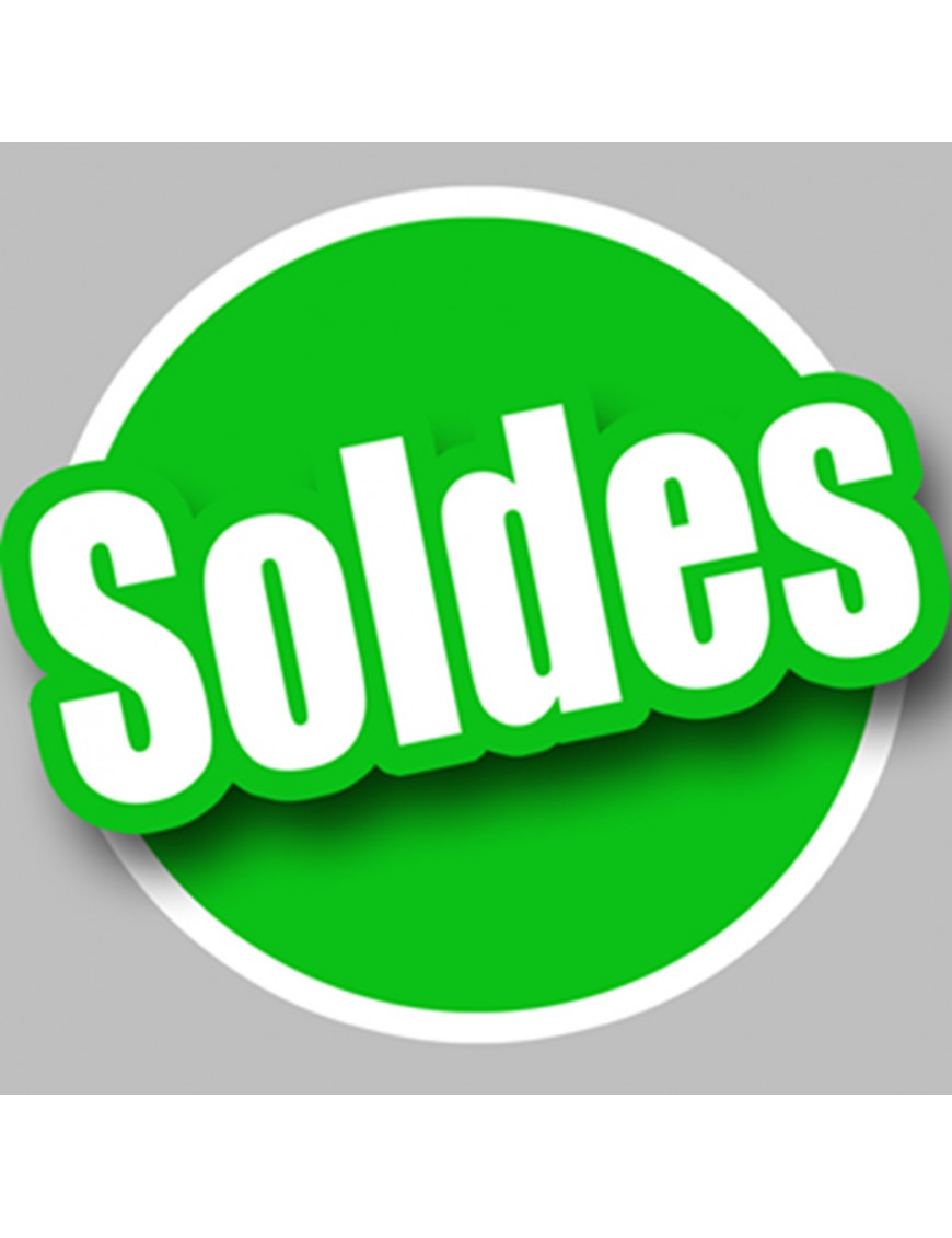 solde VERT - 20cm - Sticker/autocollant