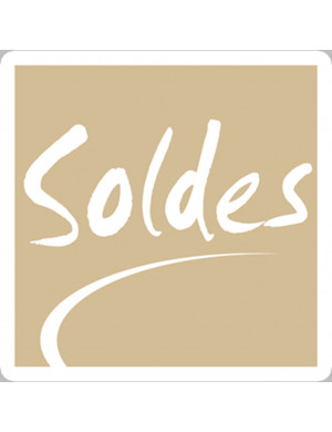 solde Carré imitation OR - 20cm - Sticker/autocollant