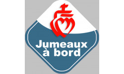 jumeaux à bord vendéen - 10cm - Sticker/autocollant