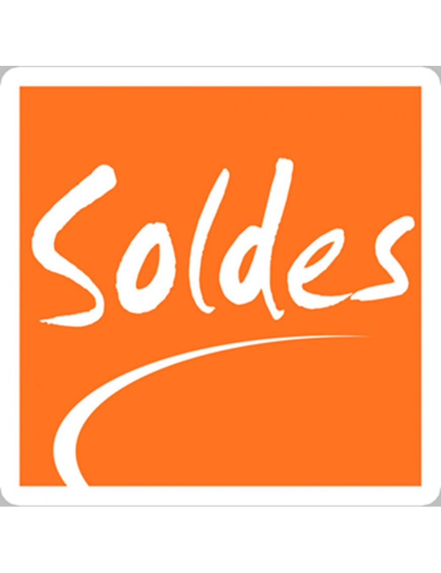 Soldes Carré Orange (20cm) - Sticker/autocollant