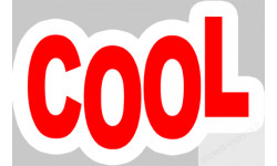 cool - 15x9.5cm - Sticker/autocollant