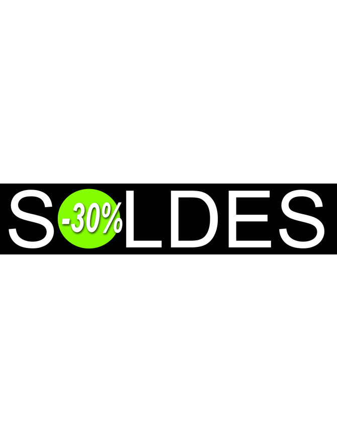 Soldes Design 30% (21x4,4cm) - Sticker/autocollant