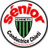 conducteur Sénior CHIETI - 15cm - Sticker/autocollant