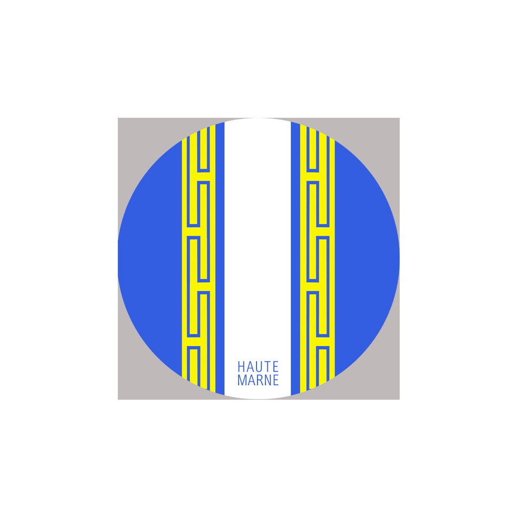 blason de la Haute Marne - 5cm -Sticker/autocollant