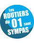 les routiers 01 de l'Ain - 20cm - Sticker/autocollant