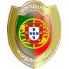 Portugais et fier de l'être - 5x4cm - Sticker/autocollant